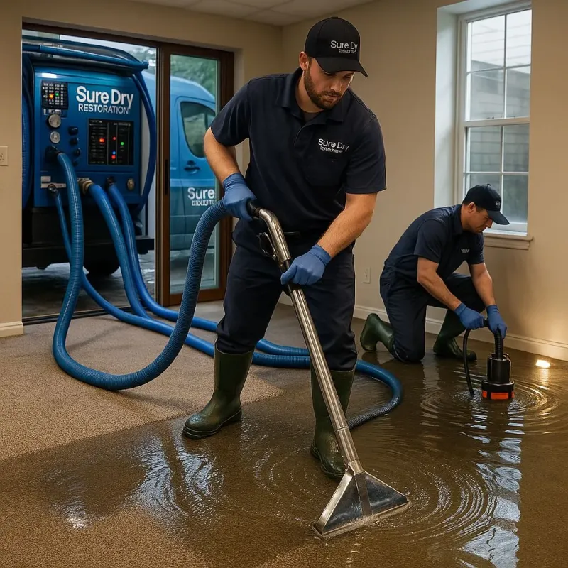 Water Extraction and Removal process in Saint Peter, WI